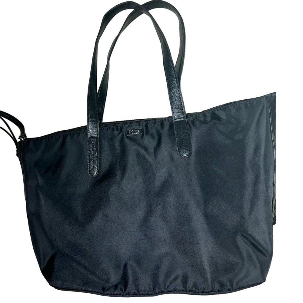 Botkier Large Nylon Side Zipper Top Handle Bag